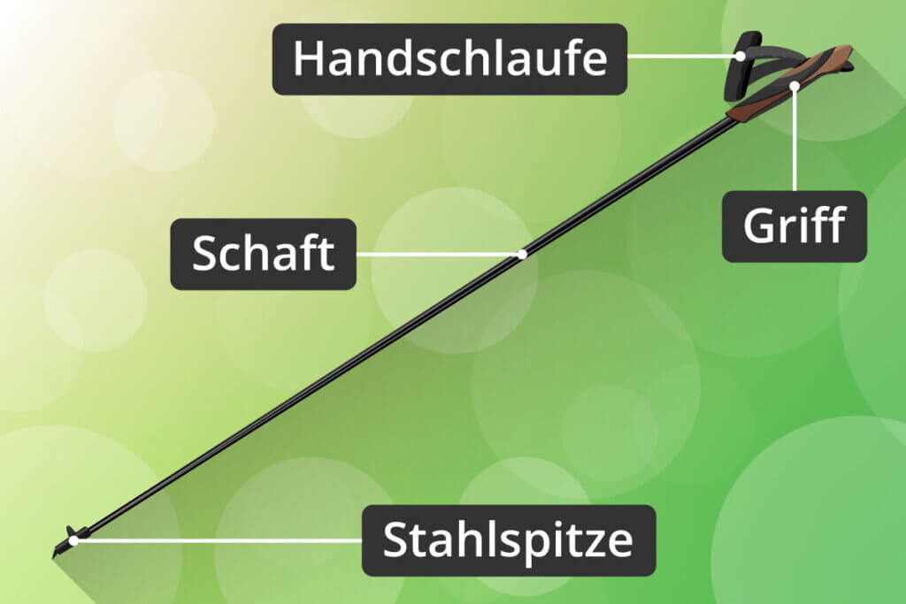 nordic walking poles structure