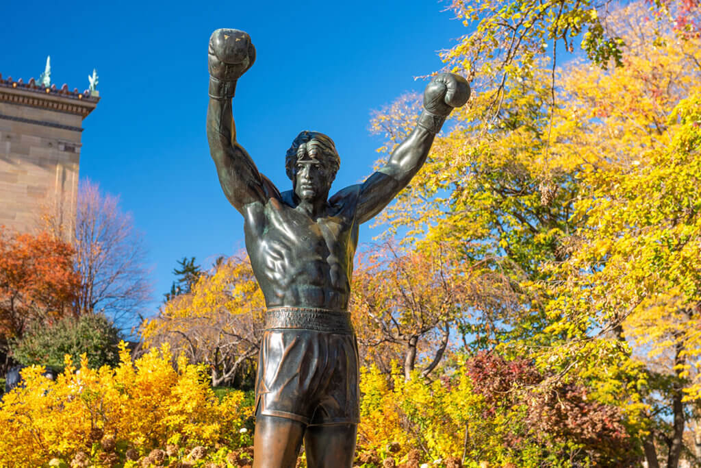 rocky balboa statue