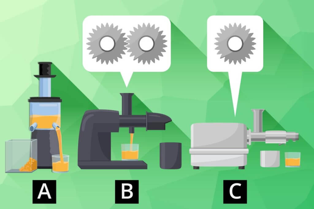 slow juicer various types