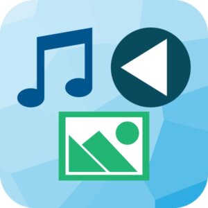 music photo video icon