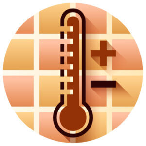 Icon from a thermometer