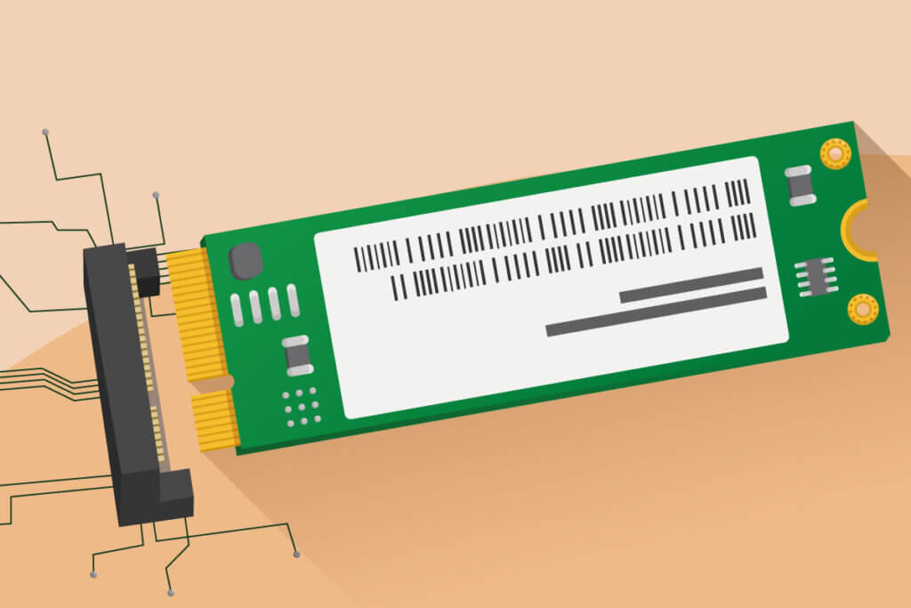 m_2_ssd_with_connector_pins_and_port