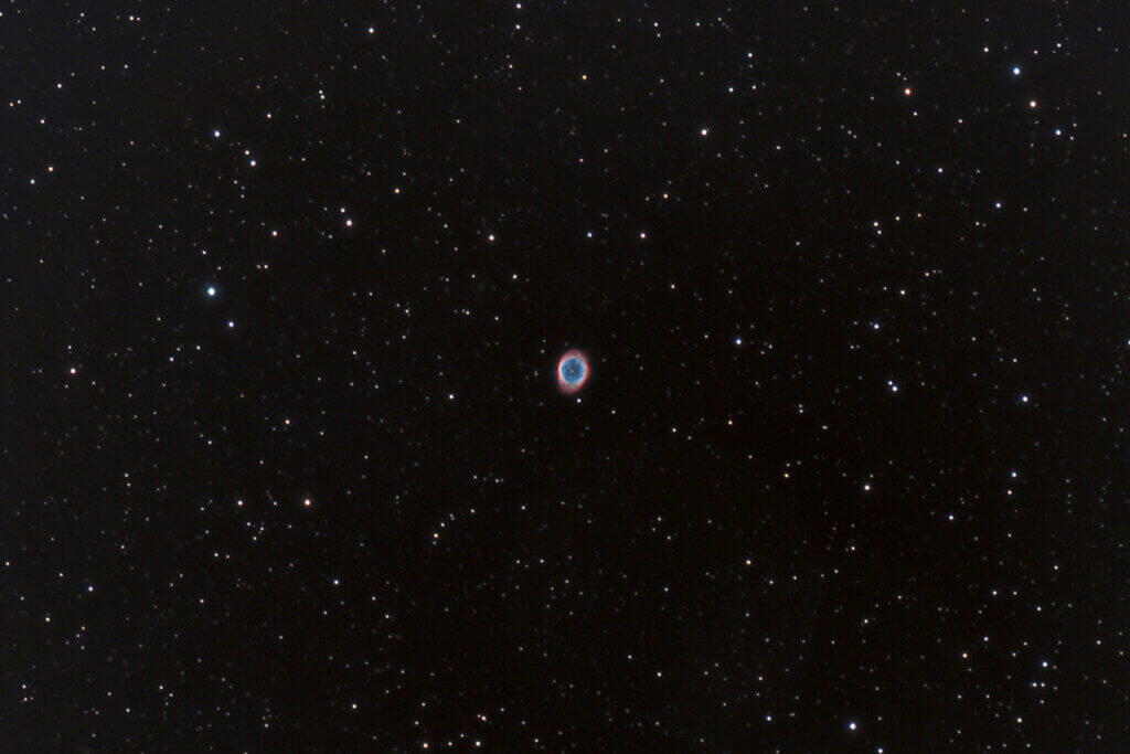 Astrophotography Starry Sky Messier 57