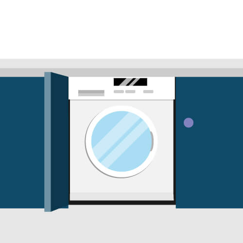 tumble dryer undercounter dryers