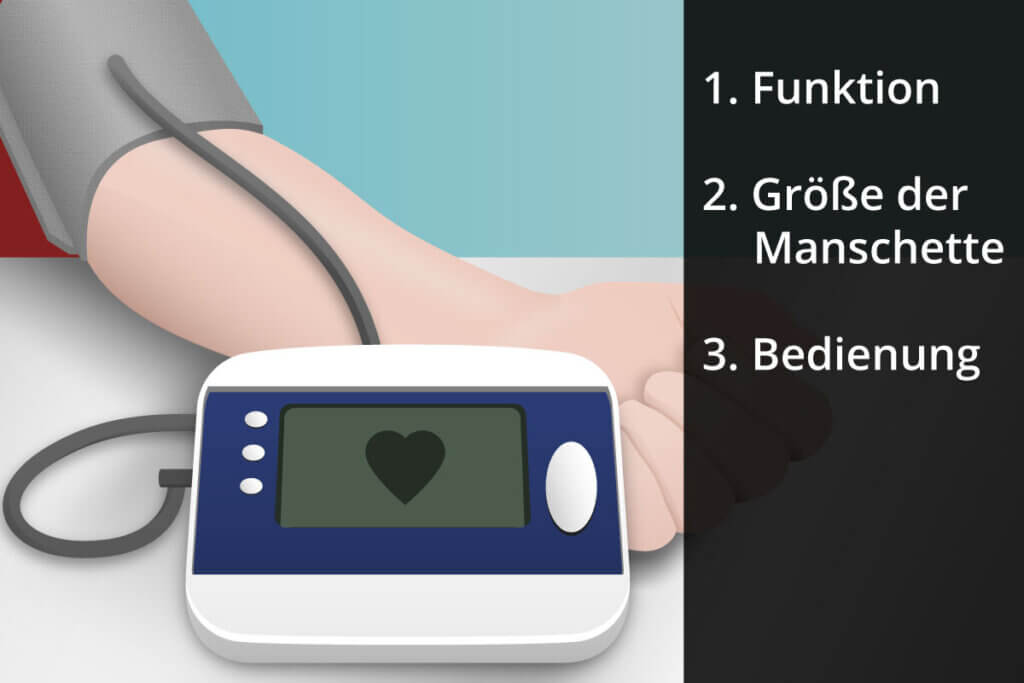 List the functions of a blood pressure monitor