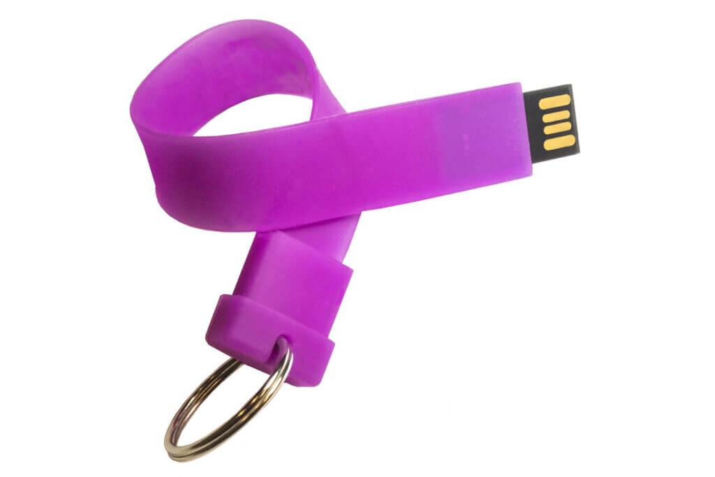 USB stick made of silicone