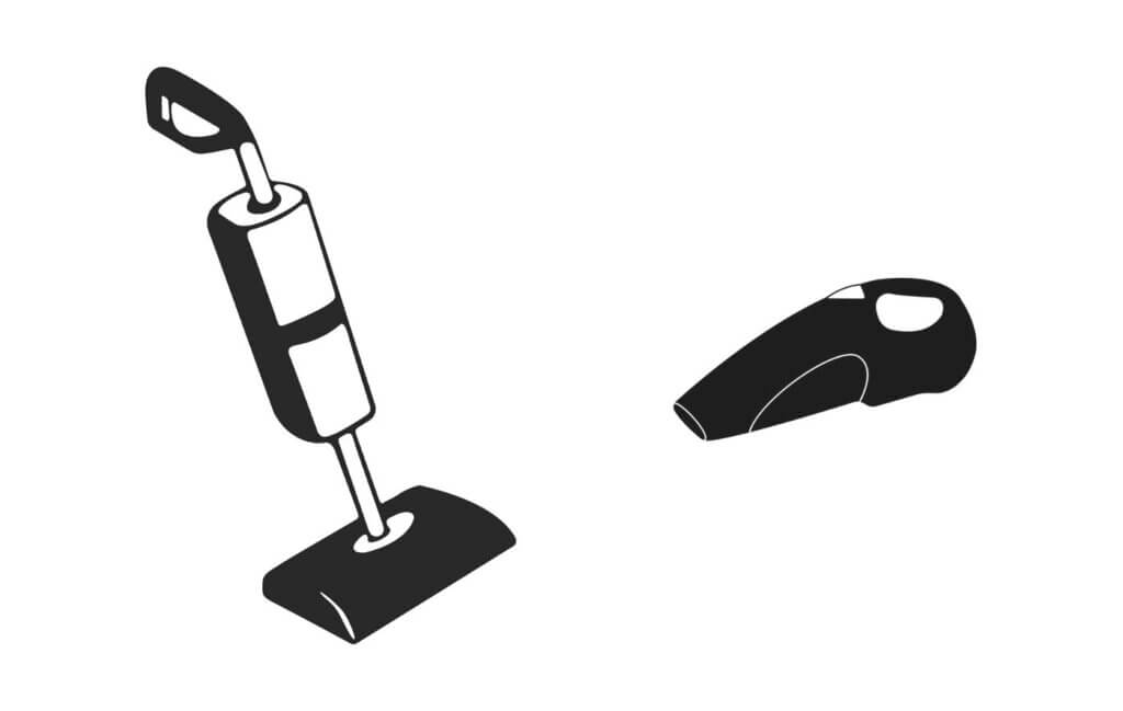 handheld stick vacuum and compact cordless vacuum