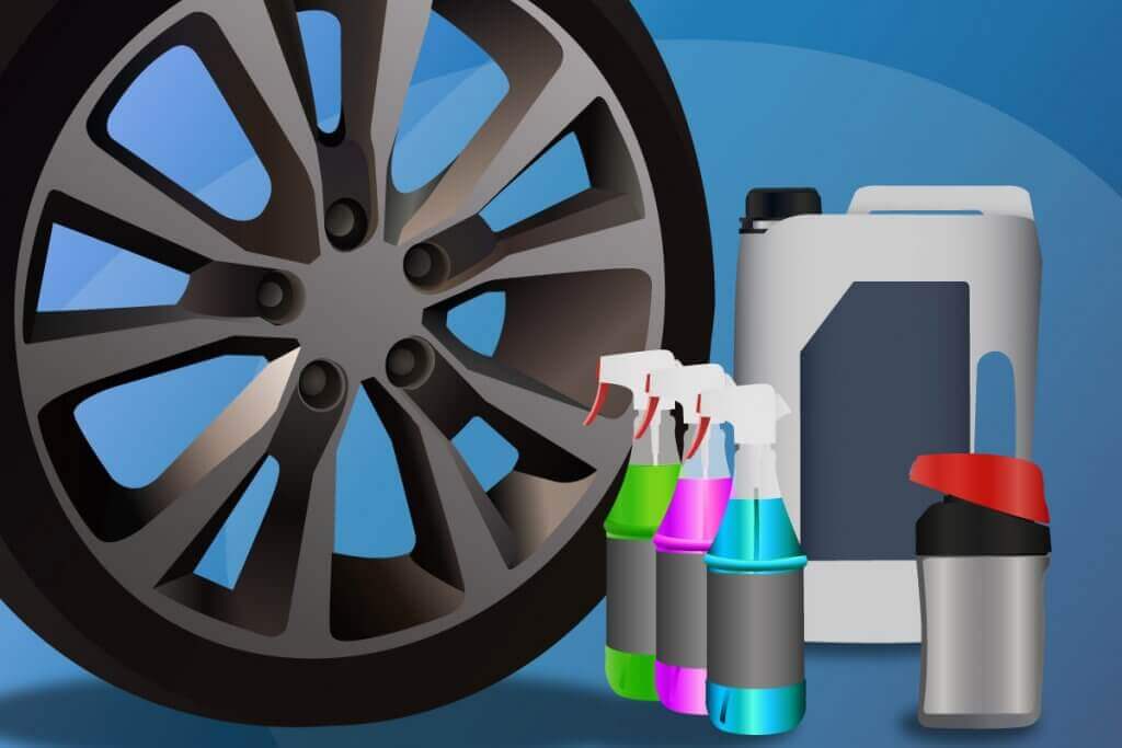 Pay close attention to which metals the rim cleaner is suitable for and how it is to be applied.
